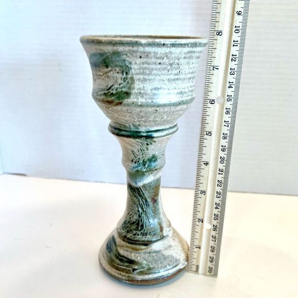 STUDIO ART POTTERY Goblet - Picture 9 of 13